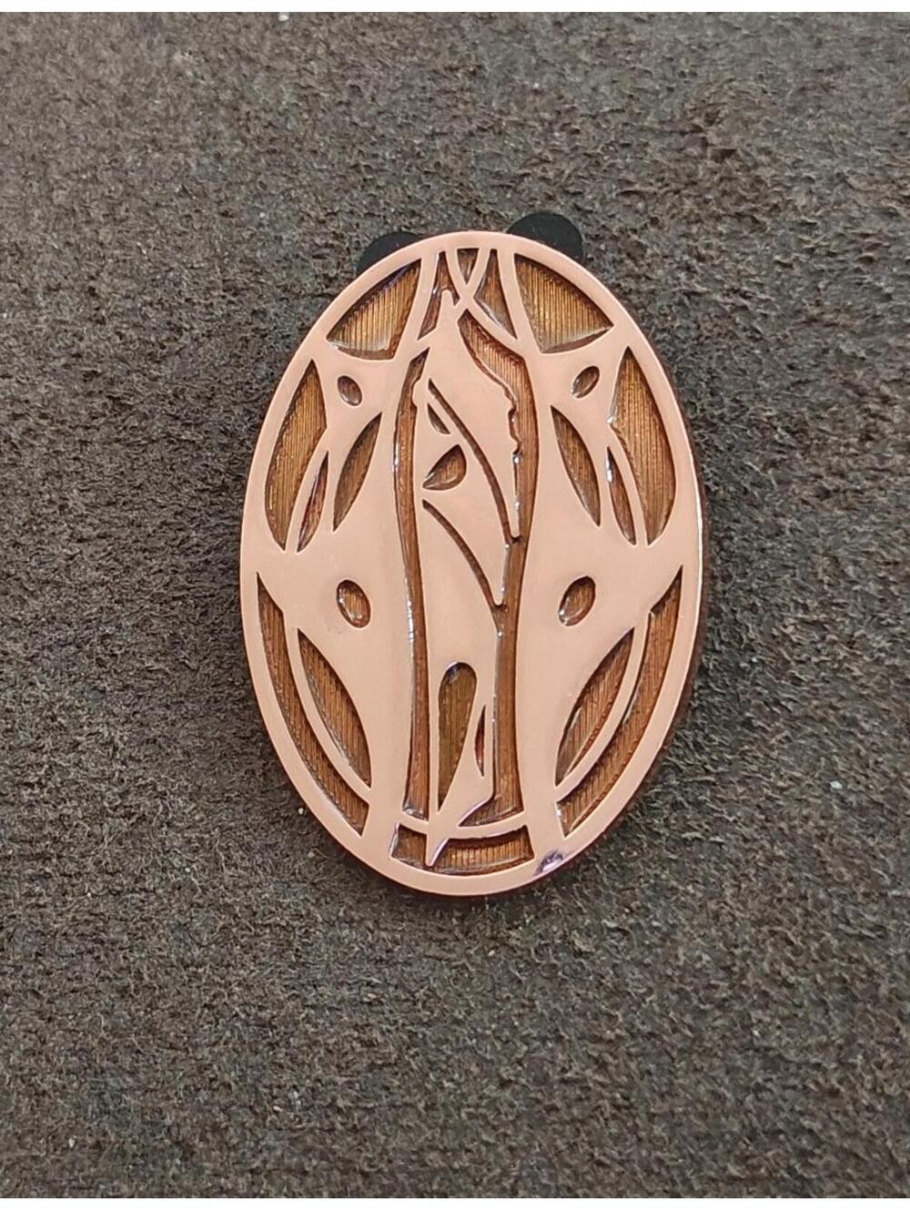 2019 Star Wars Galaxy's Edge Savi's Lightsaber Workshop Elemental Nature Pin - Picture 4 of 9